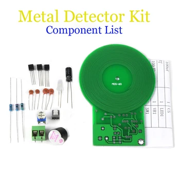 DIY metallidetektor Kit DC 3V-5V 60mm Mitte-kontakti Sensor Juhatuse Moodul metallidetektor DIY Elektroonilise Osa