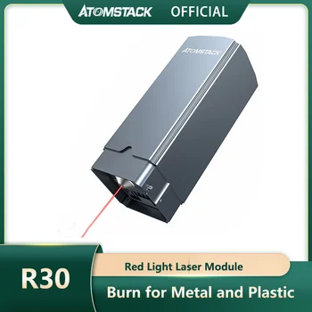 ATOMSTACK R30 Laser Moodul 0.03 mm Laser Kohapeal Ultra-Kõrge Täpsus Infrapuna Suur-ala Metallist ja Plastikust Toode Graveerimine