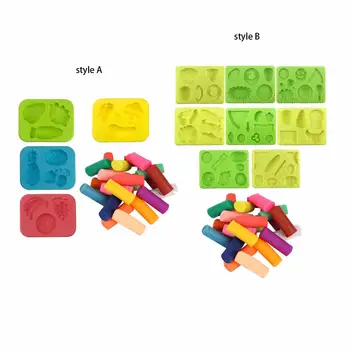 Puu-ja Köögivilja Värvilise Savi mänguasi Tööriista Komplekt Savi Komplekt Lastele Sünnipäeva