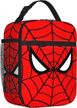 Anime Spider Man Trükitud Lõuna Korduvkasutatav Kott Isoleeritud Lunch Box Suure Mahutavusega Vastupidav Lõuna Käekott