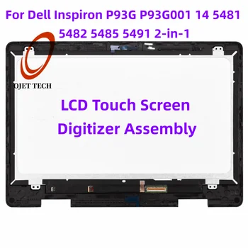 Originaal Dell Inspiron 14 5481 5482 5485 5491 2-in-1 P93G P93G001 1920*1080 LCD Touch Digitizer Ekraan Asendamine Assamblee