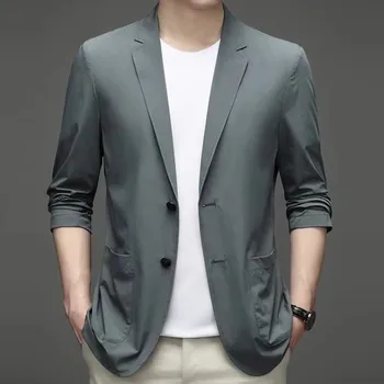 7061-2023 meeste uus korea trendikas äri, vaba aja veetmise professionaalne jope luksus Yinglun stiilis ülikond