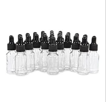 24tk/Palju Tilguti Klaasist Pudel, 15ml Pudel Seerumi 15cc Kosmeetikatoodete pakenditega eeterlik Õli Tooner Parfüümi